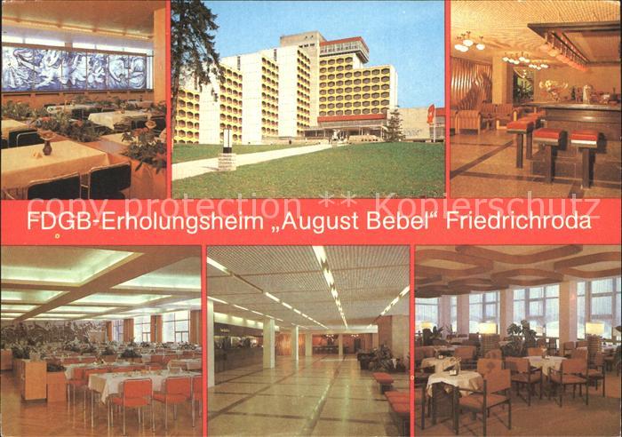 Friedrichsroda August-Bebel-Heim Hallenbar