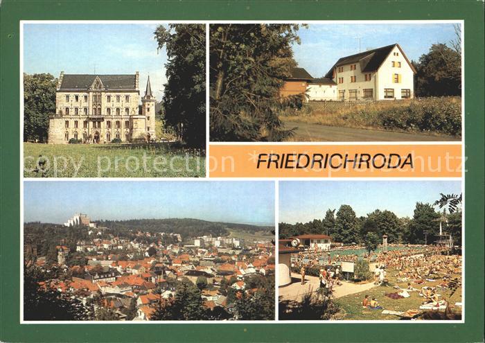Friedrichsroda Schloss Rheinhardsbrunn Schwimmbad