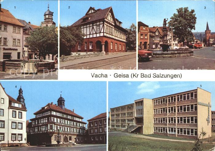 Vacha Geisa Markt Rathaus Schulen