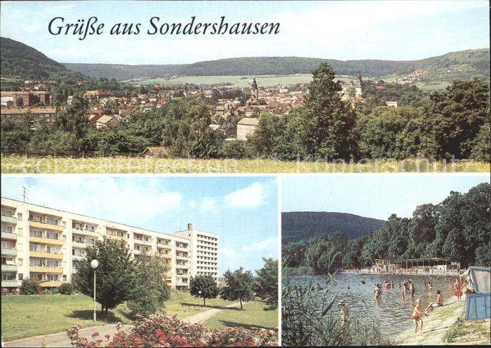 Sondershausen Thueringen Schwimmbad Neubauten