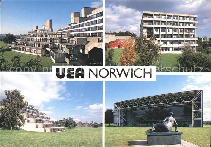Norwich UK UEA Norwich Universitaetsgelaende