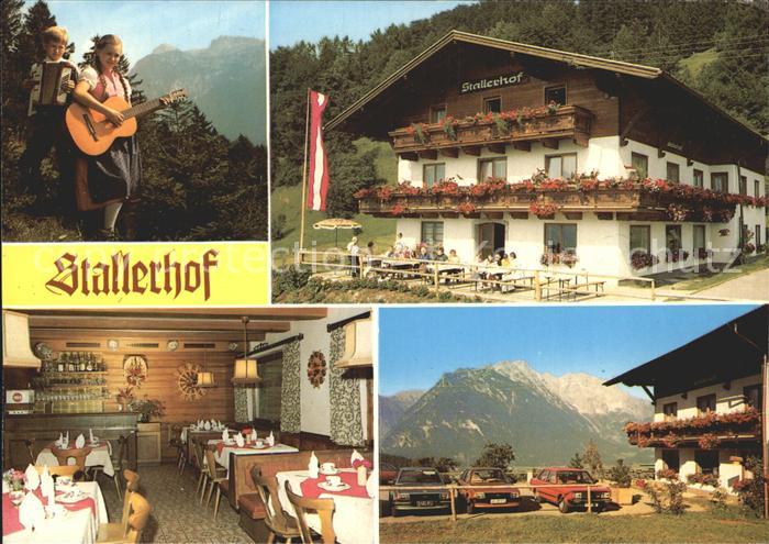Scheffau Wilden Kaiser Gasthaus Pension Stallerfhof