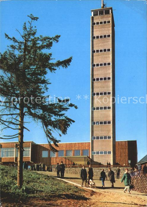 Oberwiesenthal Erzgebirge Fichtelberghaus mitAussichtsturm