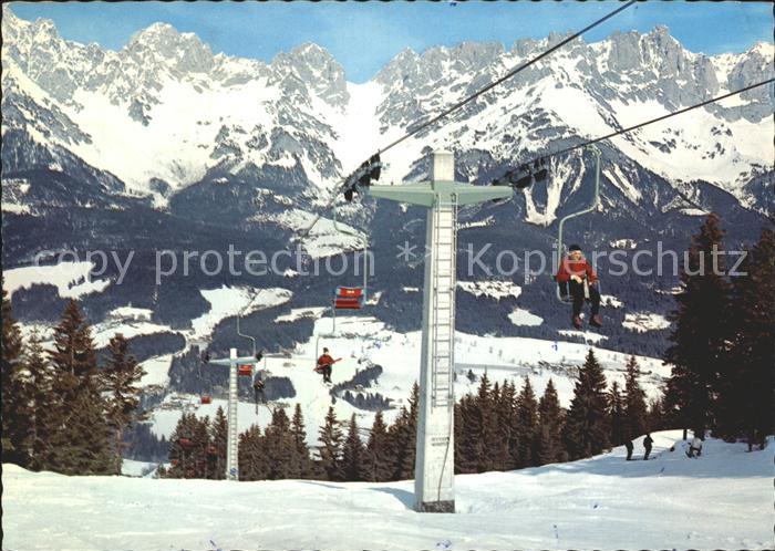 Ellmau Tirol Wintersportgebiet Seilbahn