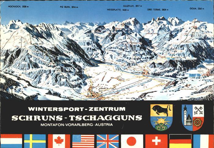 Schruns Vorarlberg Tschagguns Liftplan
