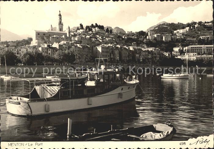 Menton Alpes Maritimes Port