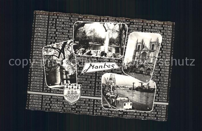 Nantes Loire Atlantique Chateau Pont-Levis Cathedrale