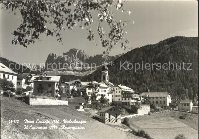 Levante mit Welschnofen Rosengarten