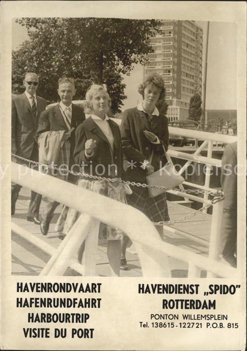 Rotterdam hafenrundfahrt Spido Willemsplein