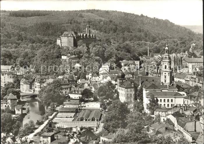 Greiz Thueringen Fliegeraufnahme