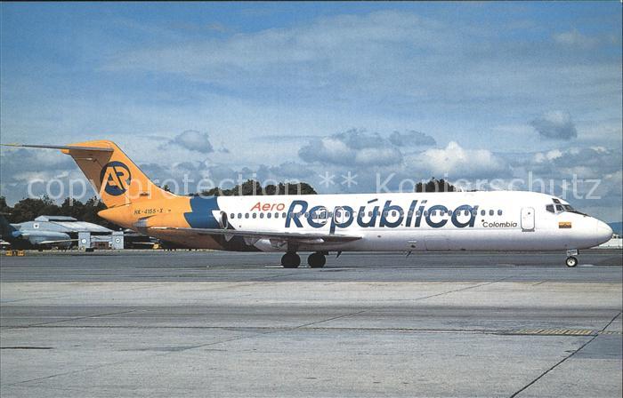 Flugzeuge Zivil Aerorepublica Boeing McDonnell Douglas DC-9-32 HK-4155X