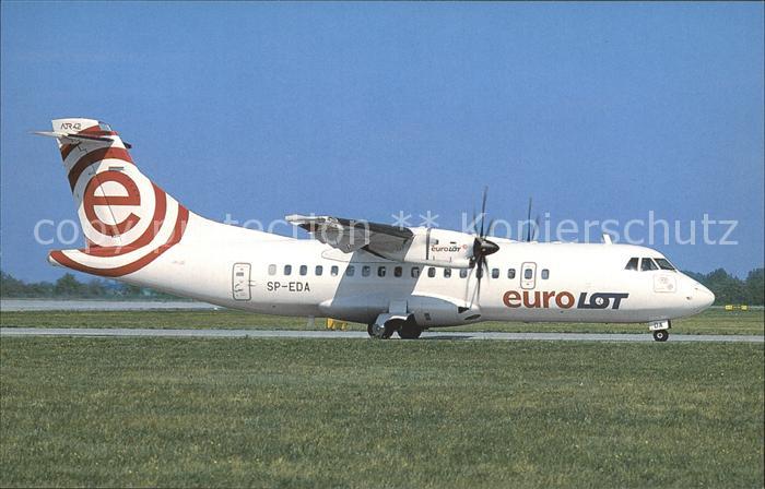 Flugzeuge Zivil EuroLOT ATR-42-500 SP-EDA cn 516
