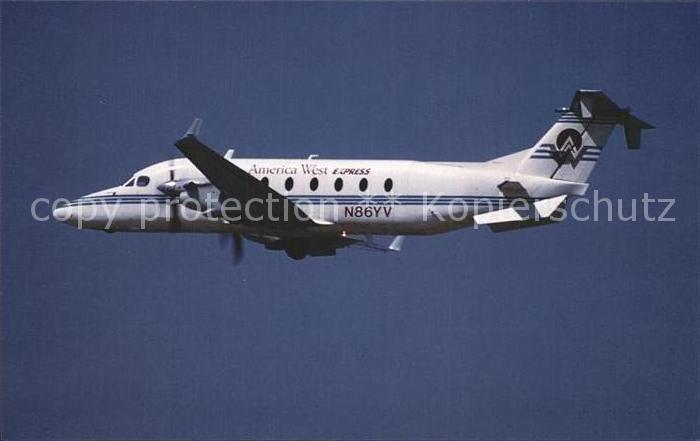 Flugzeuge Zivil America West Express Beech 1900D