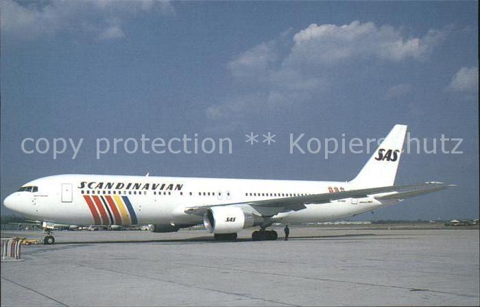 Flugzeuge Zivil SAS Scandinavian Boeing 767-300ER