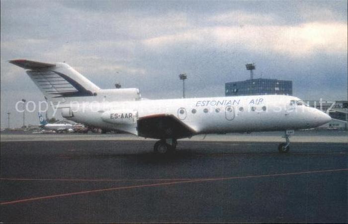 Flugzeuge Zivil Estonian Air JAK-40 ES-AAR c/n 9510493