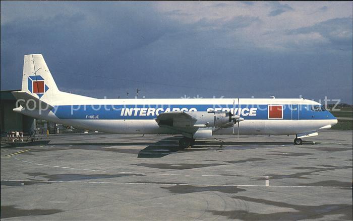Flugzeuge Zivil Intercargo Service Vickers Merchantman F-GEJE