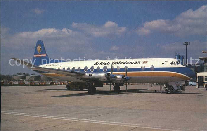 Flugzeuge Zivil British Caledonian Viscount 806 G-AOYR