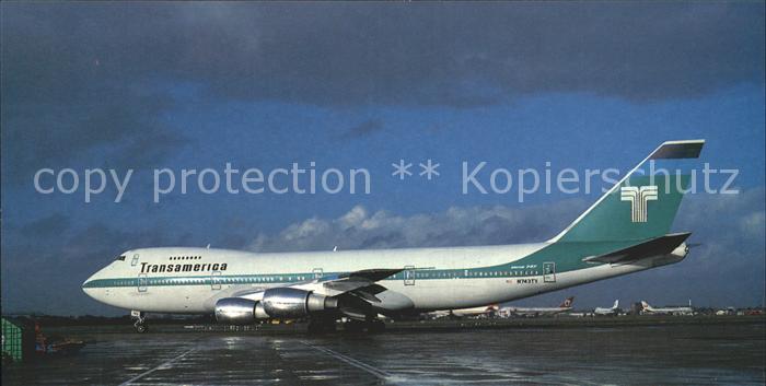Flugzeuge Zivil Transamerica Boeing 747-271C N743TV