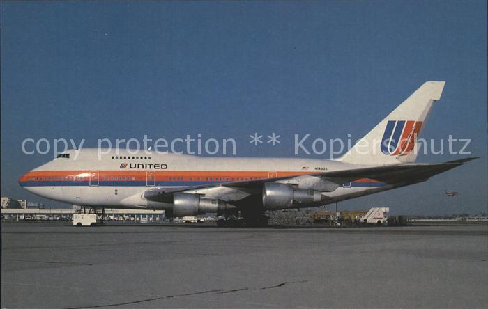 Flugzeuge Zivil United Airlines Boeing 747-SP-21 N143UA