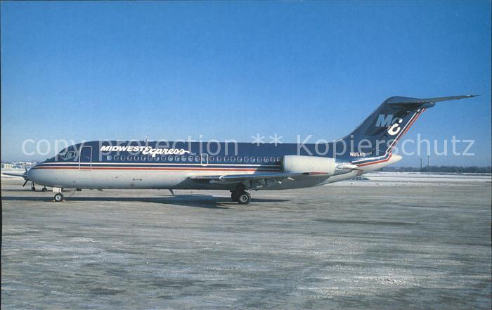 Flugzeuge Zivil Midwest Express Douglas DC-9-14 N85AS