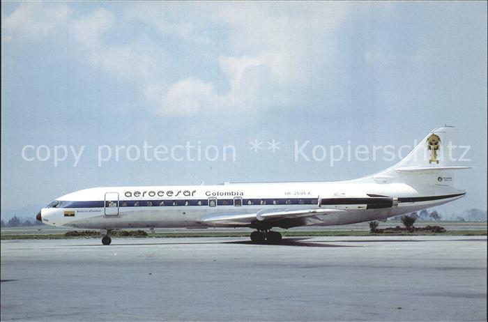 Flugzeuge Zivil Aerocesar Caravelle VI R HK-2598-X C/N