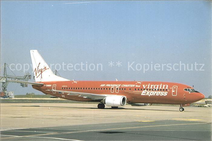 Flugzeuge Zivil Air Provence Charter Virgin Express B-737-400 F-GMBR C/N 24314