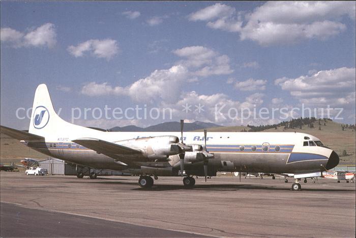 Flugzeuge Zivil Johnson Air Electra L-188A N7137C C/N 1074