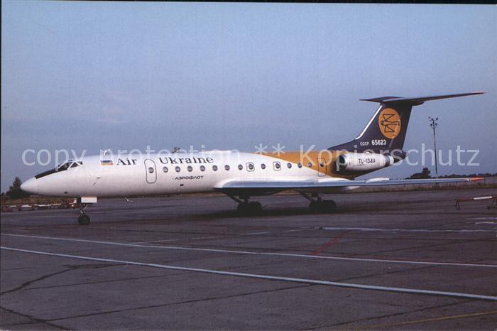Flugzeuge Zivil Air Ukraine CCCP65623 Tupolev 134A c/n 49985