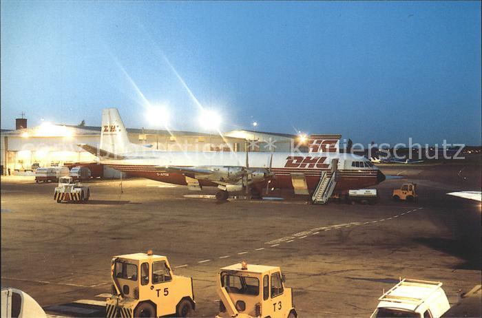 Flugzeuge Zivil DHL Vickers V953C Merchantman Coventry Airport