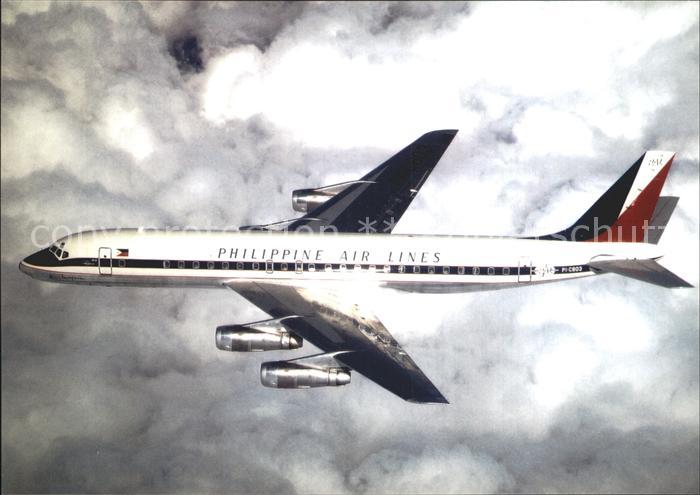Flugzeuge Zivil Philippine Airlines McDonnell Douglas DC-8-53 PI-C-803