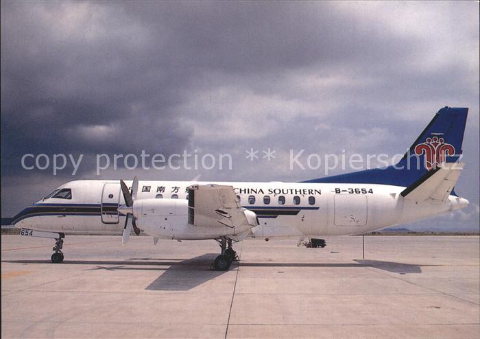 Flugzeuge Zivil China Southern Saab 340B B-3654 c/n 302