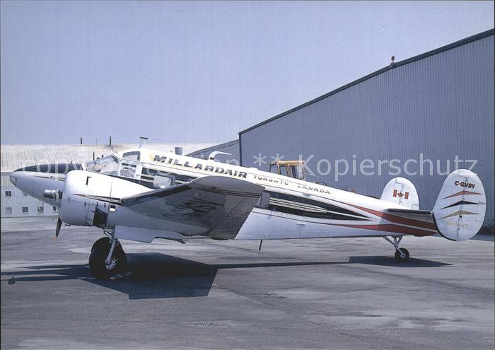 Flugzeuge Zivil Millardair Beechcraft E 18S C-GWSV c/n BA-14