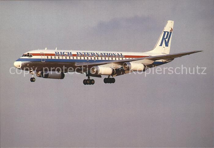 Flugzeuge Zivil Rich International Douglas DC-8-62 N772CA Cn 46131