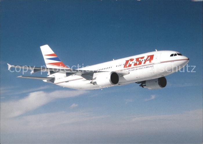 Flugzeuge Zivil CSA Airbus A310-300