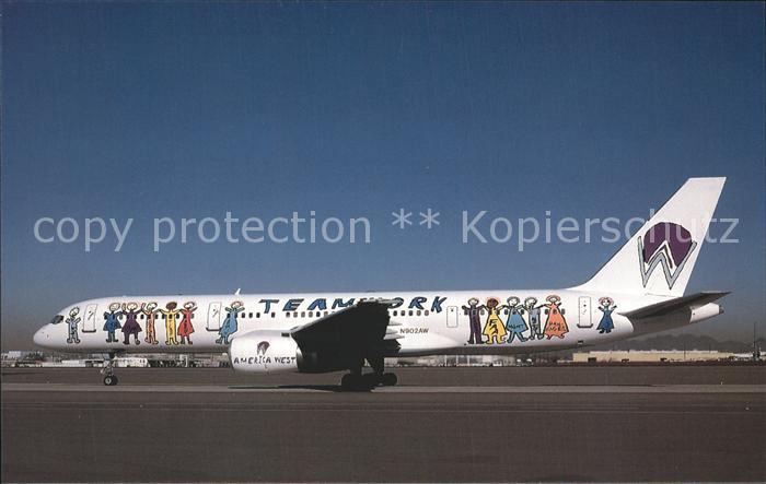 Flugzeuge Zivil America West Boeing 757 N902AW c/n 23322