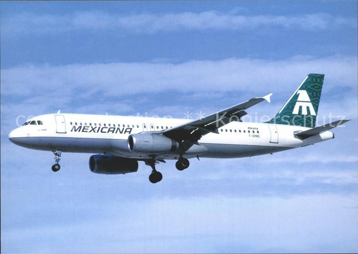Flugzeuge Zivil Mexicana Morella Airbus A320 F-OHMD