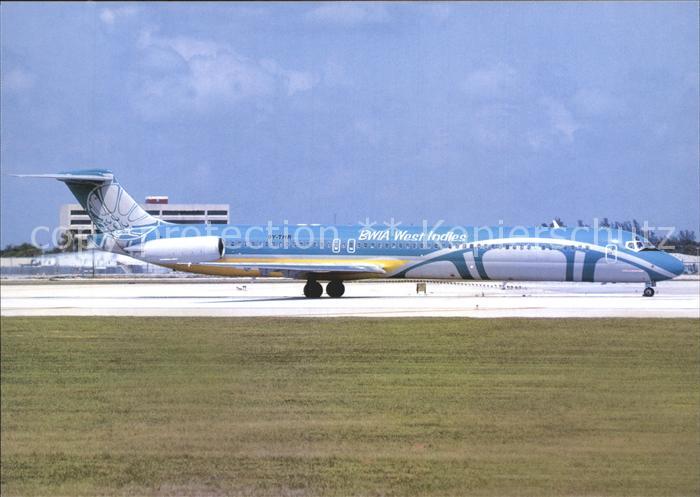Flugzeuge Zivil BWIA West Indies Airways MD-83 9Y-THR