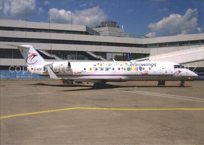 Flugzeuge Zivil Eurowings Canadair CRJ100 D-ACRF Cn 7619
