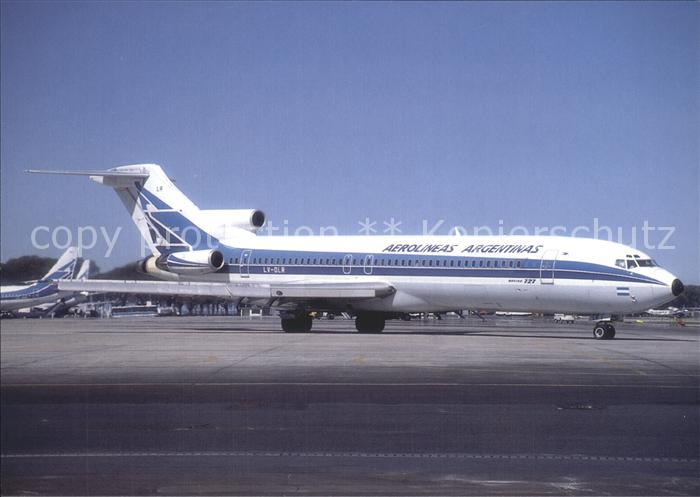 Flugzeuge Zivil Aerolineas Argentinas B727-287 LV-DLR Cn 22606