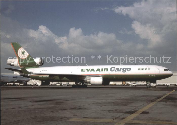 Flugzeuge Zivil Eva Air Cargo MD-11 B-16102 Cn 48543/572