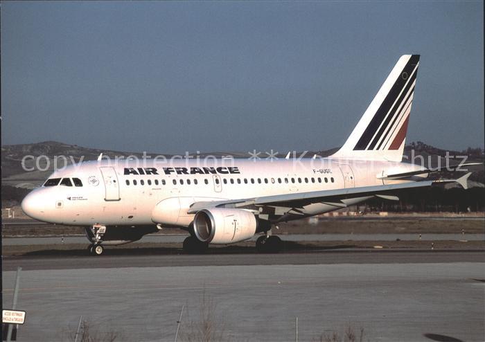 Flugzeuge Zivil Air France Airbus A318-11 F-GUGE Cn 2100