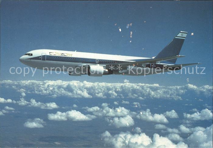 Flugzeuge Zivil EL AL Israel Airlines Boeing 767