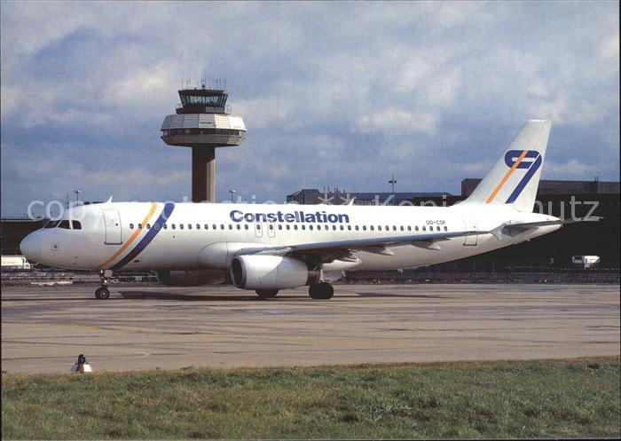 Flugzeuge Zivil Constellation Airbus A320-212 OO-COF c/n 0542
