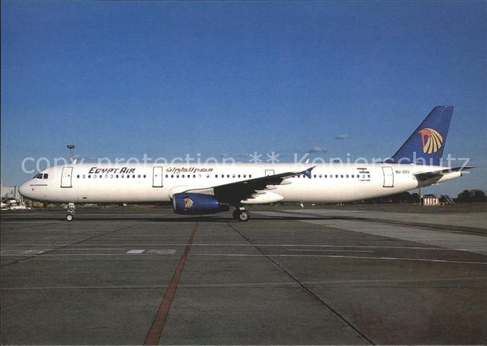 Flugzeuge Zivil Egypt Air Airbus A321-232 SU-GBV c/n 07