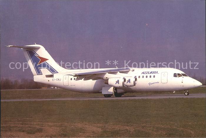 Flugzeuge Zivil Azzurra BAe 146 Avro RJ 85 EI-CNJ c/n E2300