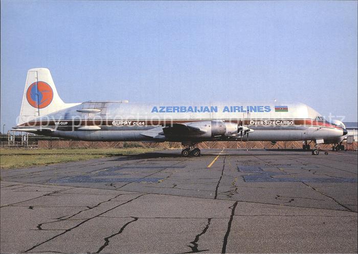 Flugzeuge Zivil Azerbaijan Airlines CL-44-0 Guppy 4K-GUP c/n 16