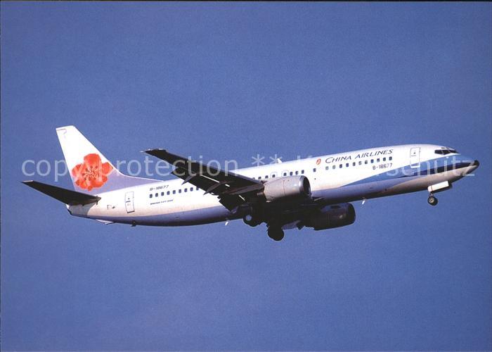 Flugzeuge Zivil China Airlines B-737-43Q B-18677 c/n 28