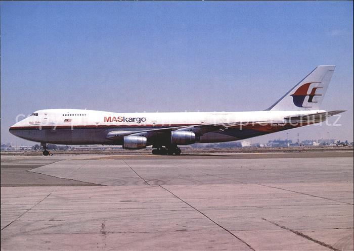 Flugzeuge Zivil MASkargo B-747-236B 9M-MHJ c/n 22442