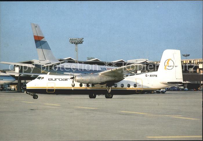 Flugzeuge Zivil Euroair Handley Page Herald G-AVPN