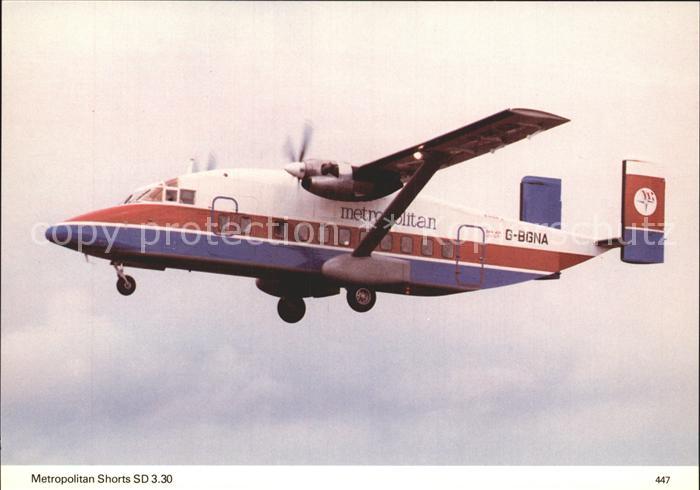 Flugzeuge Zivil Metropolitan Shorts SD 3.30